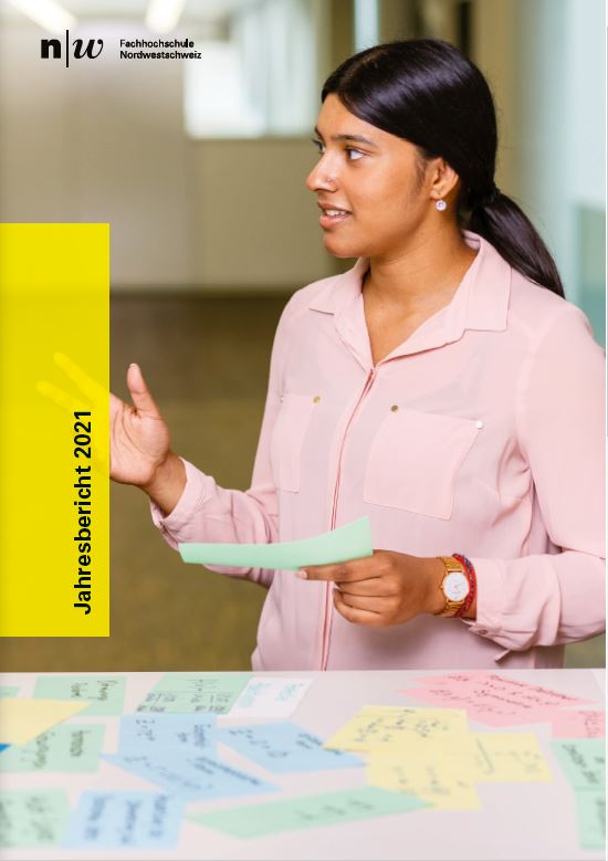 FHNW Jahresbericht 2021 herunterladen (PDF, 1,5 MB)