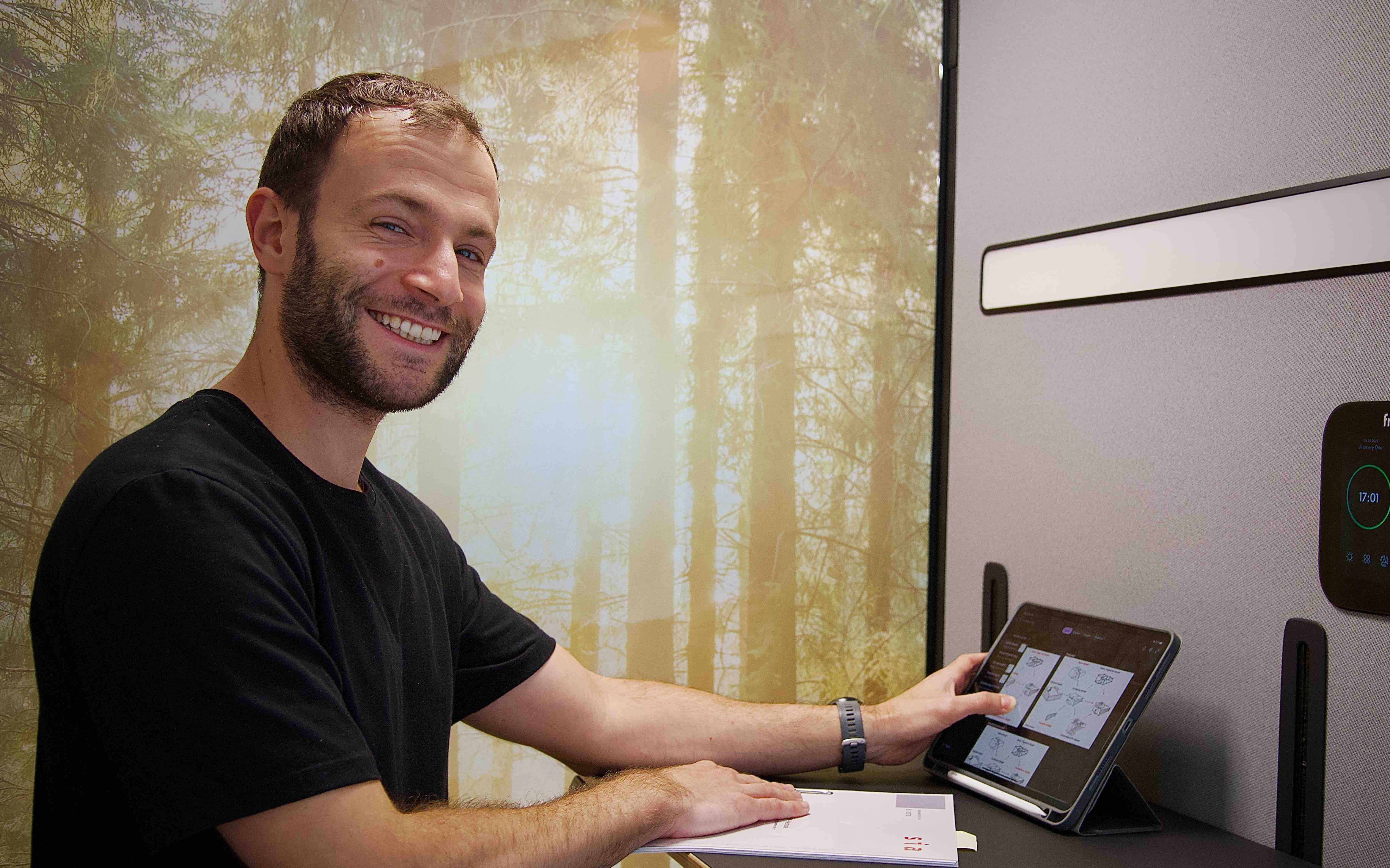 Portrait of Matteo Depoli, Bauingenieur SUPSI, 1. Semester MSc FHNW VDC Vollzeit