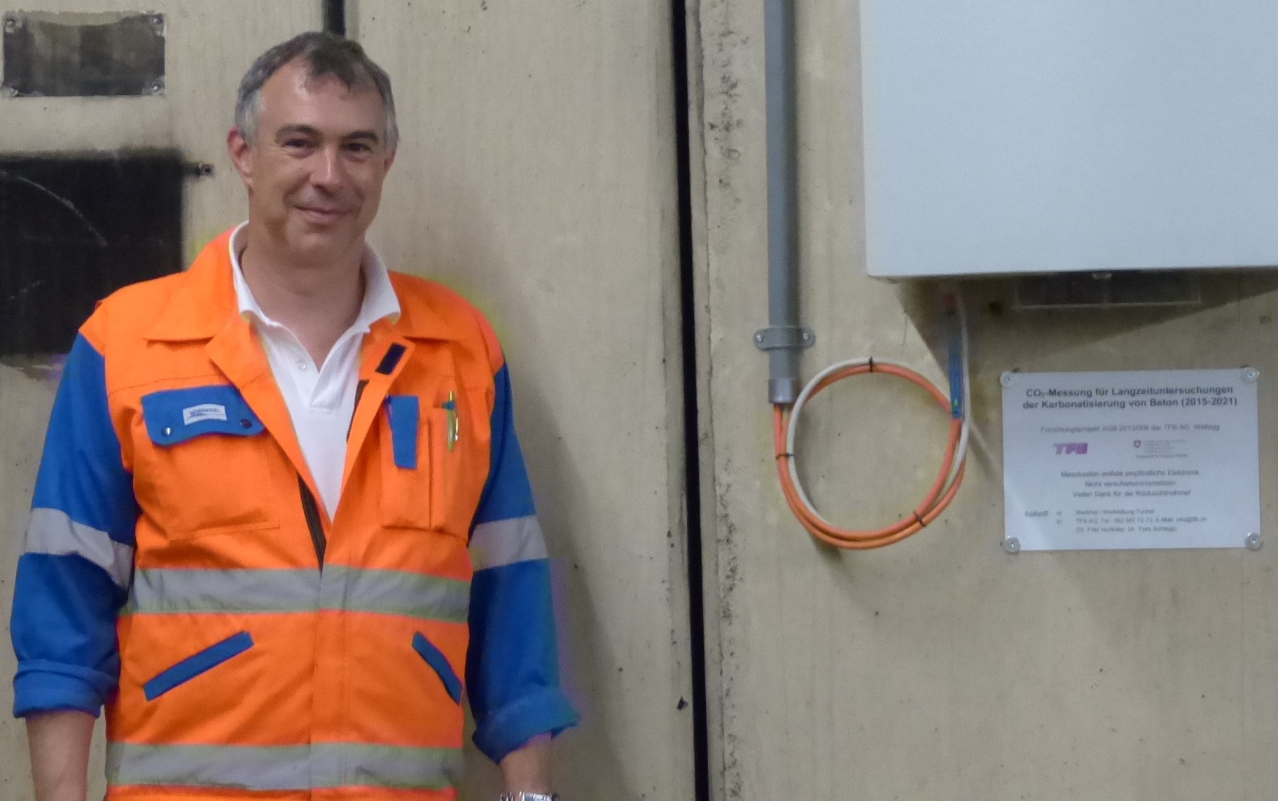 Dr. Yves Schiegg, dipl. Bauingenieur ETH, Geschäftsführer TFB AG, Wildegg