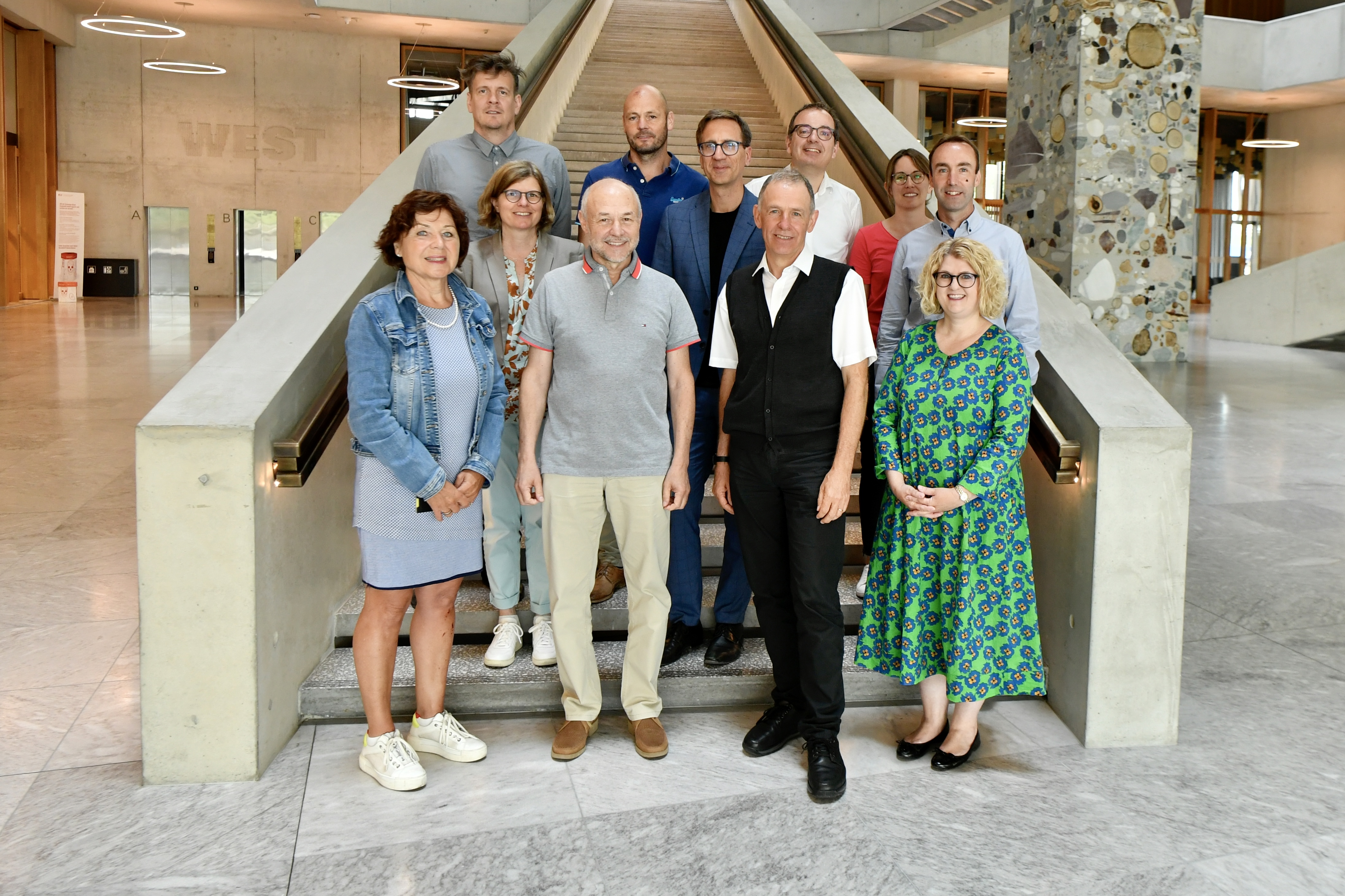 Die Mitglieder der Hochschulleitung