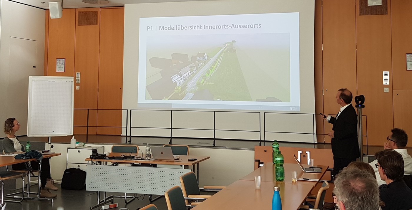 Präsentation der ATB (Aargau Tiefbau) und Baupunktnull AG