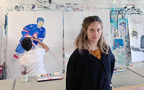 Portrait of Charlotte de Buren