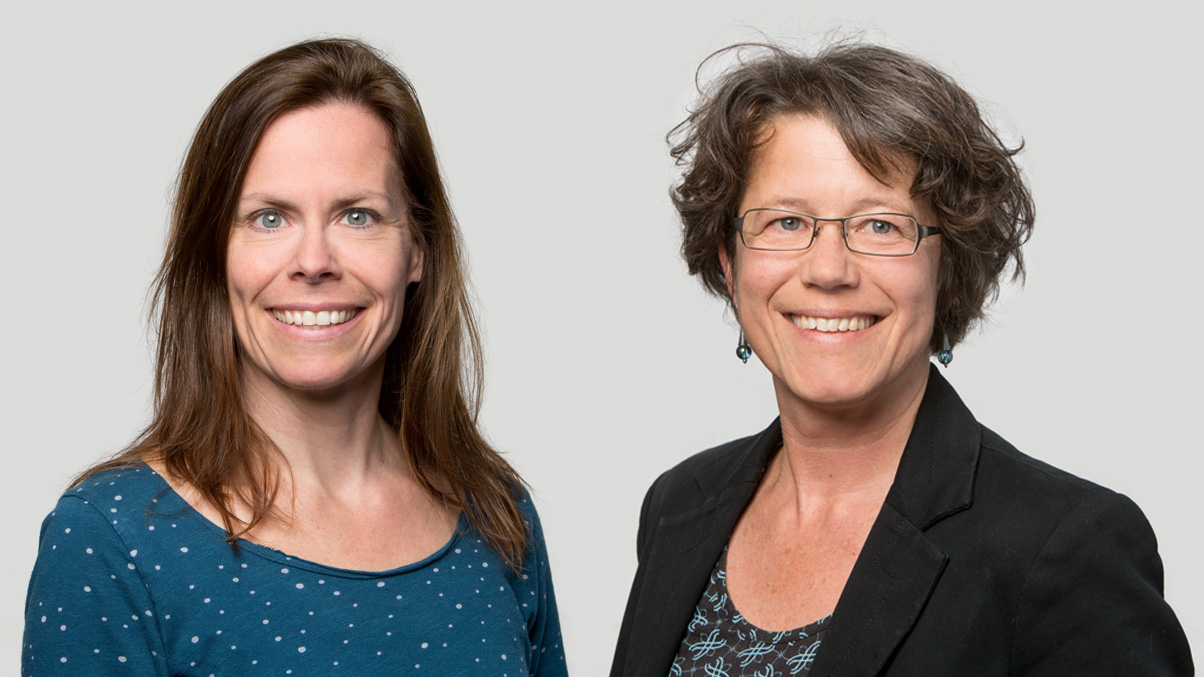 Andrea Zumbrunn und Nicole Bachmann