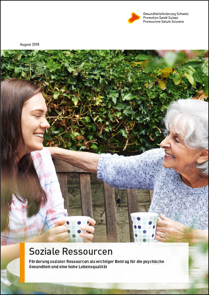 Broschüre «Soziale Ressourcen»