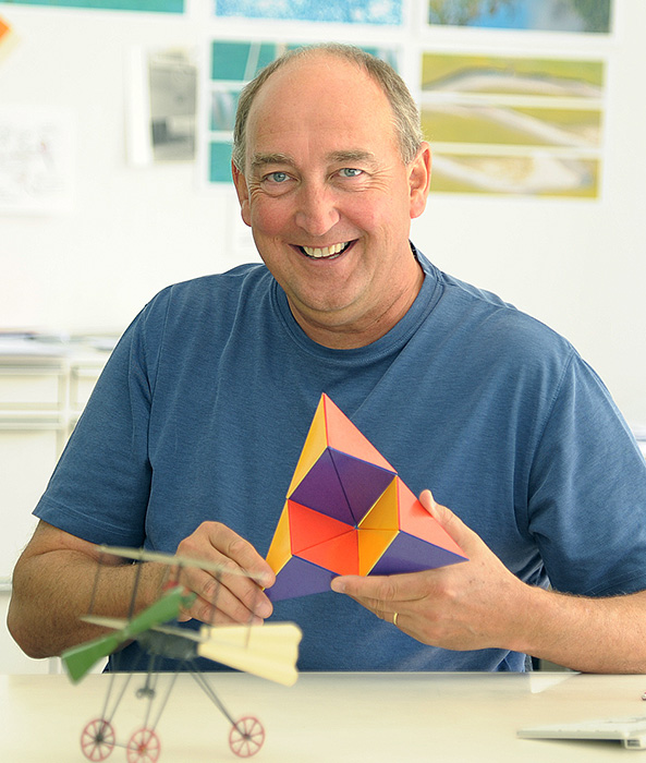 Portrait of Christoph Leuthold, Geschäftsführer Atelier Leuthold in Zürich