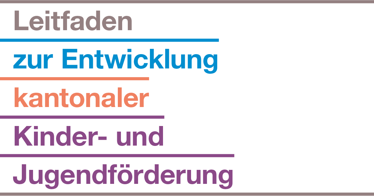 Bild zum Forschungsprojekt «Leitfaden zur Entwicklung kantonaler Kinder- und Jugendförderung»