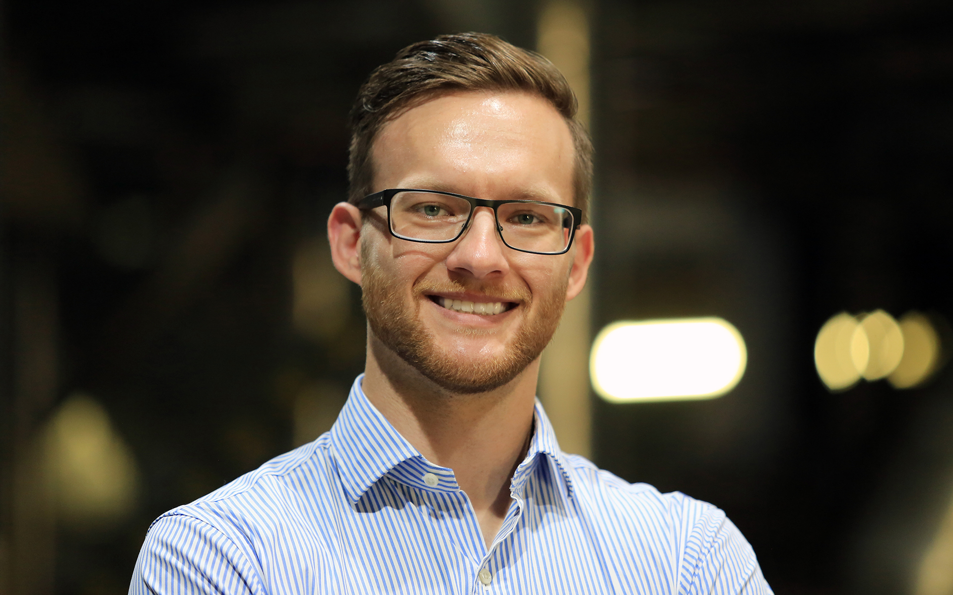 Portrait of Florian Christen, Geschäftsführer Christenguss AG