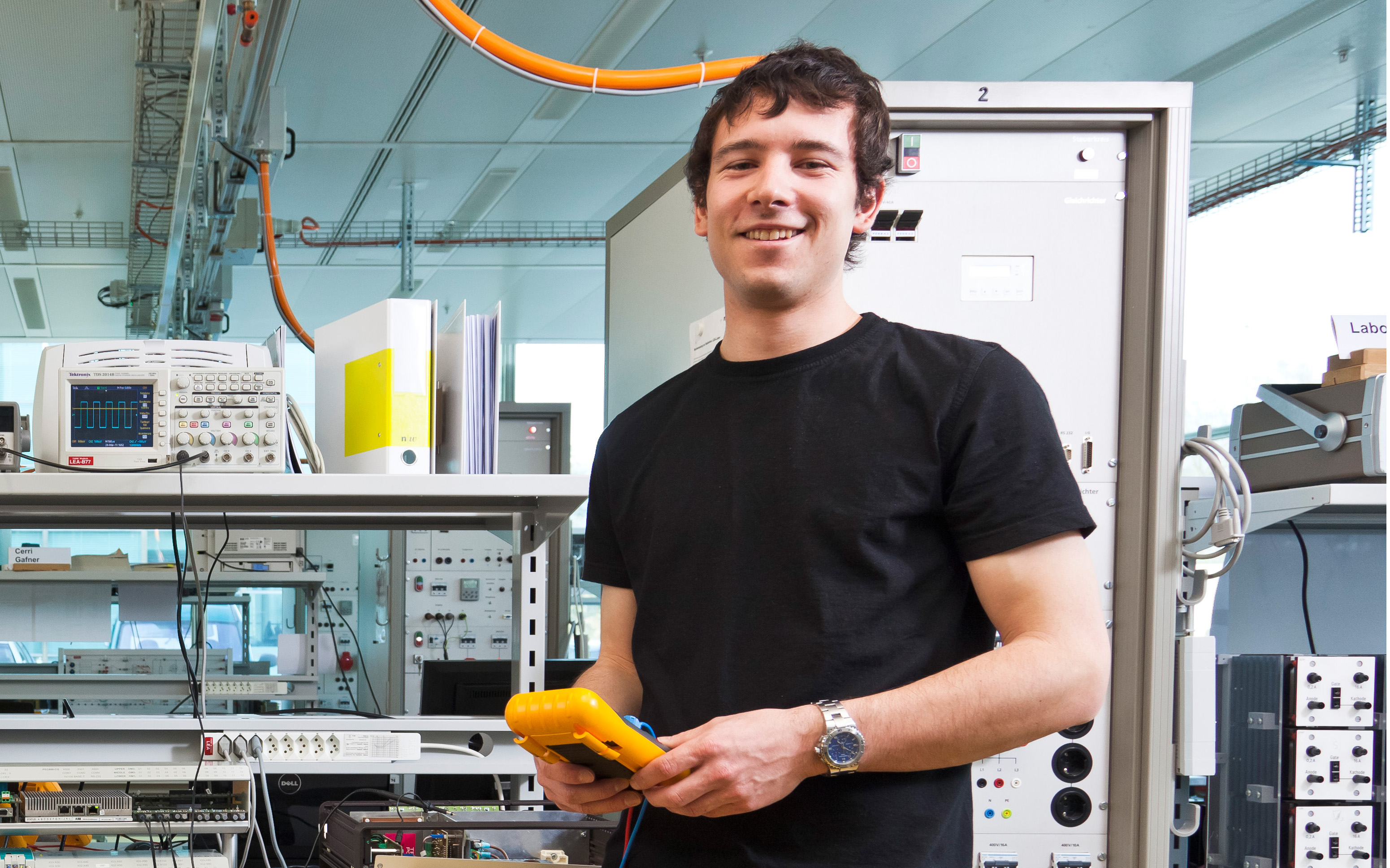 Portrait of Stefan Freiermuth,  Elektro- und Informationstechnik