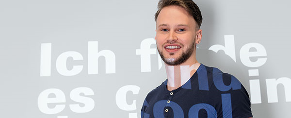 Portrait of Luca studiert International Business Management.