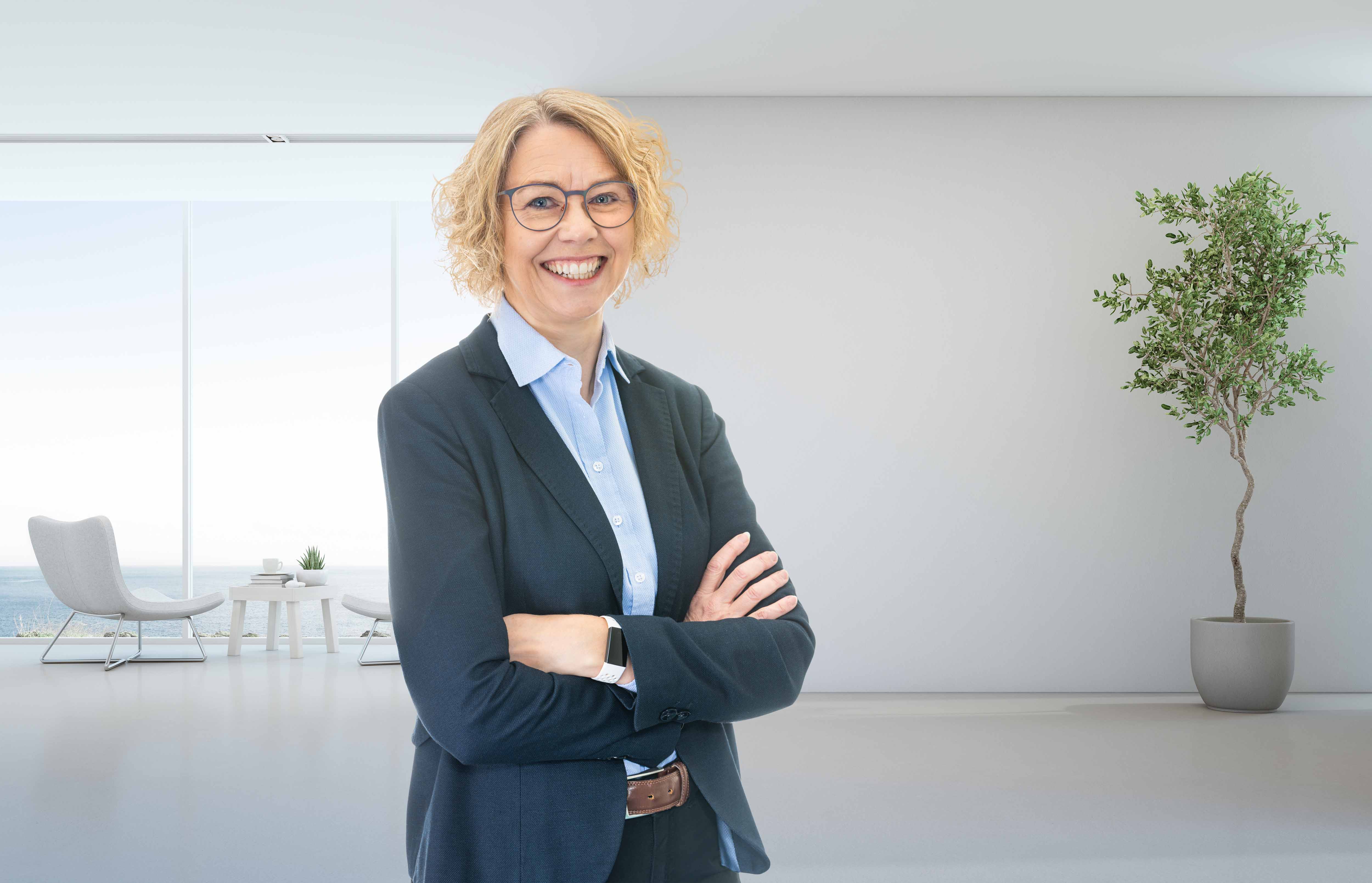 Portrait of Christine Geiser, Absolventin CAS Agile Organisation, HR Business Partnerin Coop