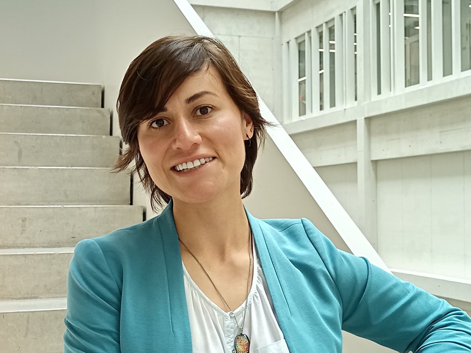 Portrait of Claudia Rueda, Chemieingenieurin