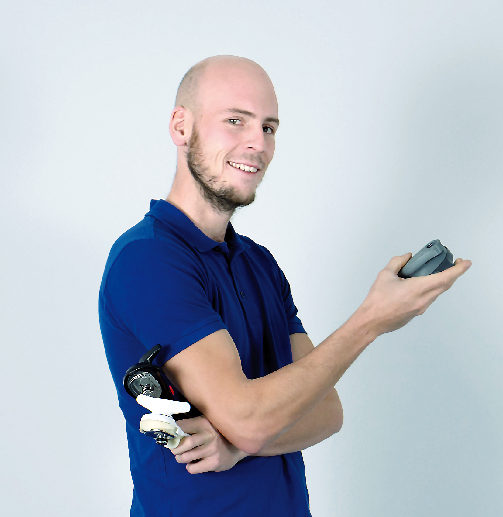 Portrait of Marco Waltenspül, Absolvent MAS Kunststofftechnik, Entwicklungsingenieur, Kuhn Rikon AG