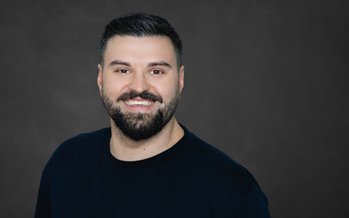 Portrait of Majo Kupresak, Leiter Tiefbau und öffentlicher Raum, Stadt Baden