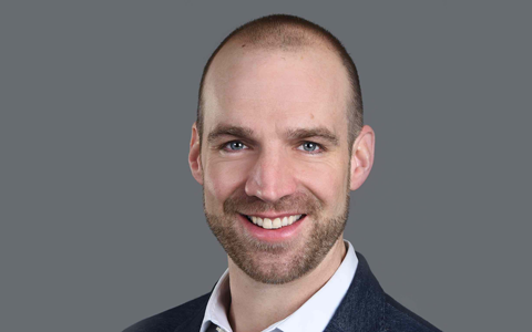 Portrait of Kevin Koller, Leiter Support Stadtpolizei St. Gallen