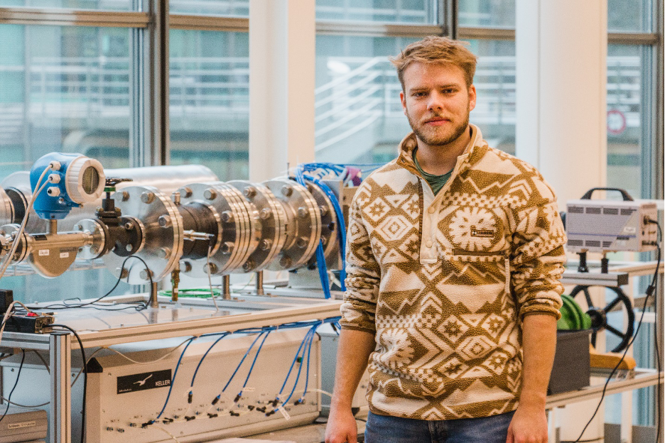 Portrait of David, student