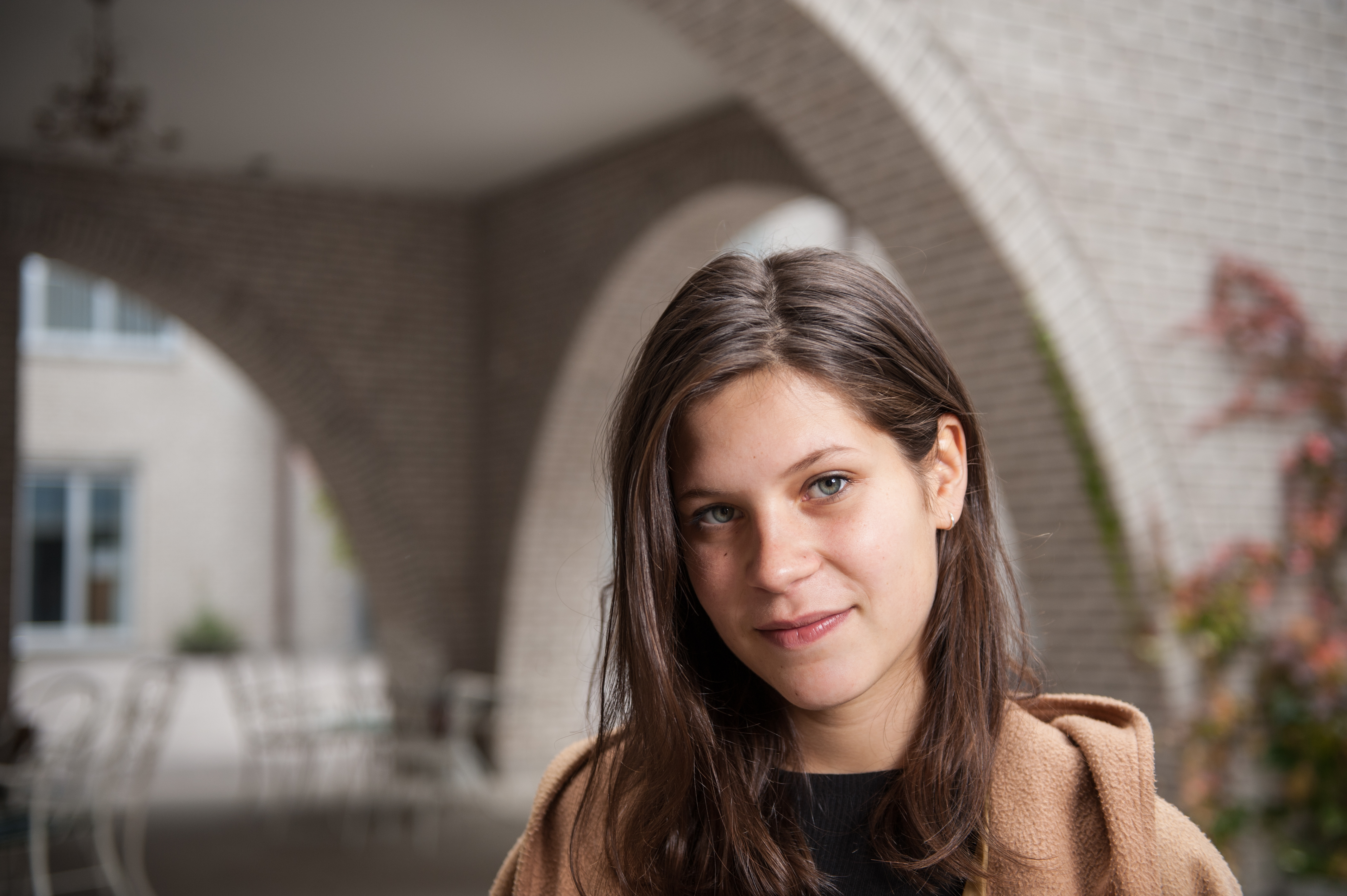 Portrait of Lorraine Dinkel, alumna